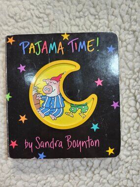Sandra Boynton Pajama Time Board Book 2000 Baby Toddler Bedtime Boardbook